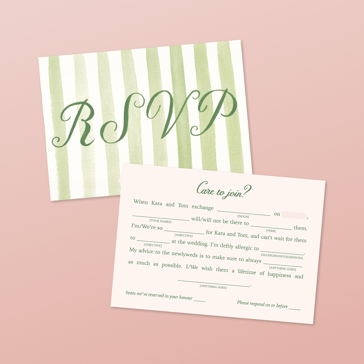 T&K – RSVP