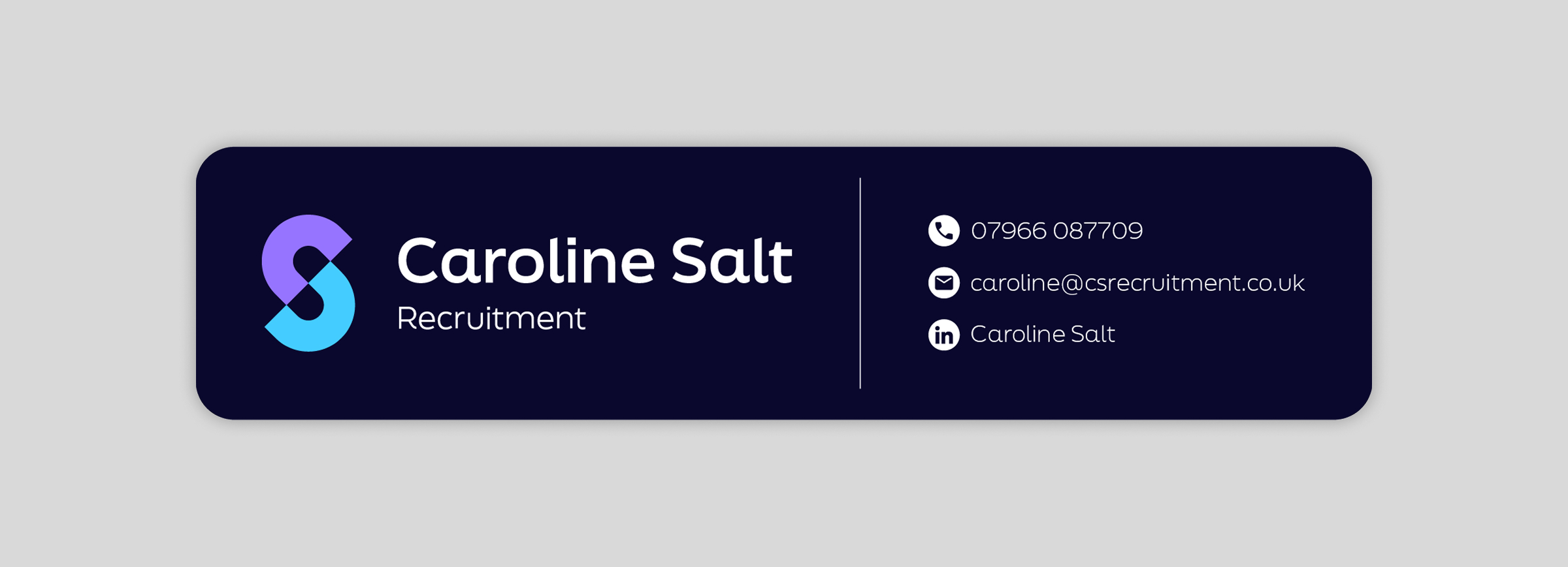 CS – Email Signature